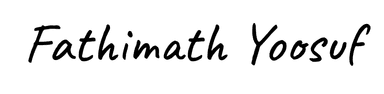 Signature of Fathmath Yousuf